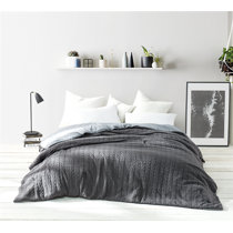 Cable knit fleece duvet best sale cover set